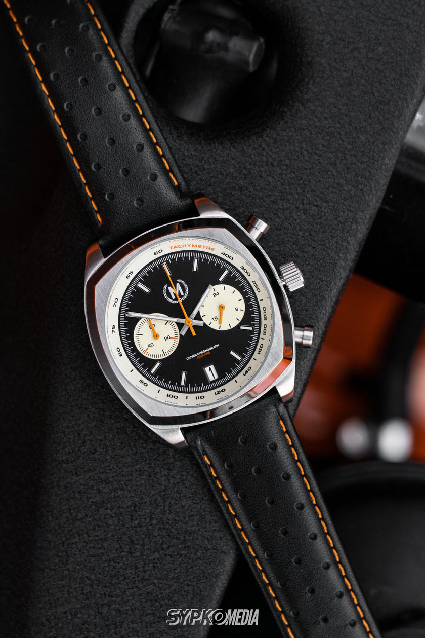 Driver Chronograph MKII Meca-Quartz, Black Reverse Panda