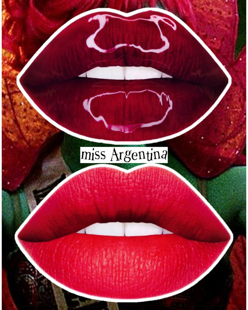 Radioactive Unicorn Miss Argentina - Red Pin-Up Lip Stain