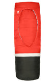Sierra Designs Frontcountry Bed 20°F (-7°C) Synthetic Sleeping Bag - Regular - Red/Grey