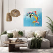 Dolphin's Dance Canvas