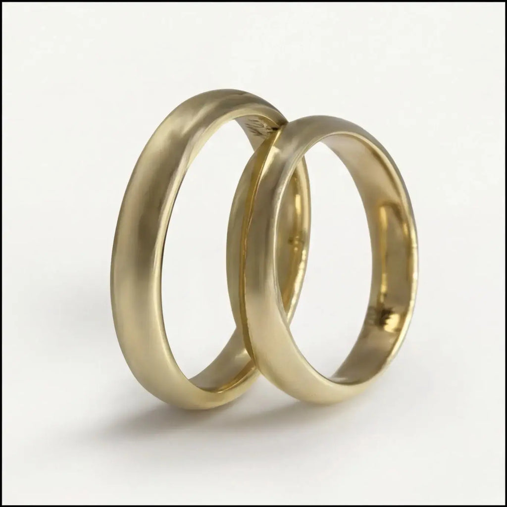 4mm Gold Wedding Band – Classic Orion – 9ct/14ct/18ct Gold