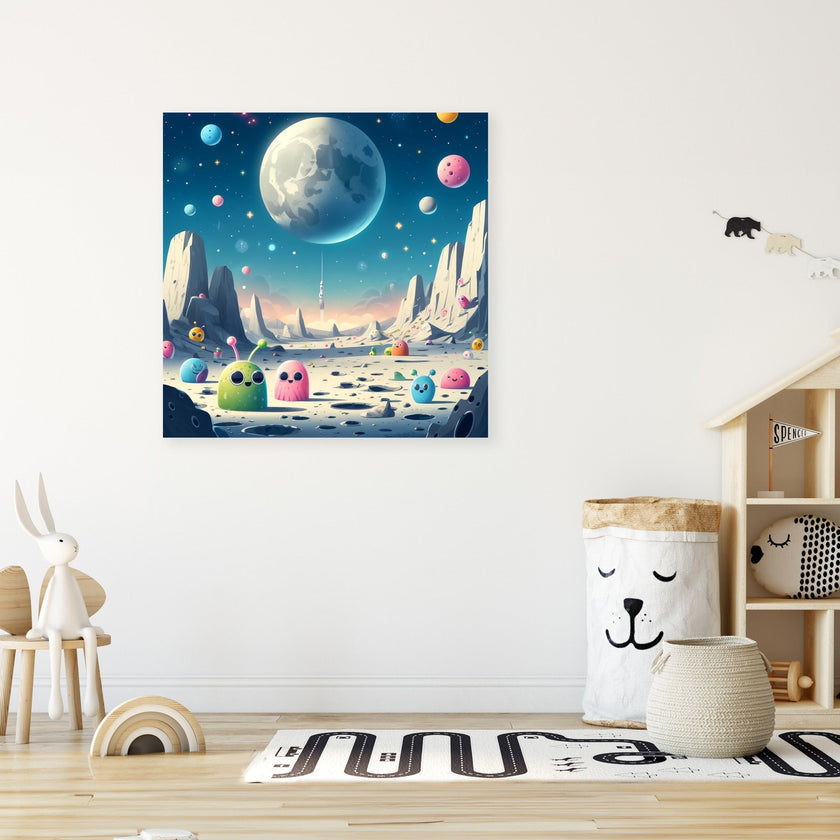 Lunar Playground Canvas