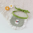 Cute Dog Smiling Bib Pet Bunny Saliva Towel