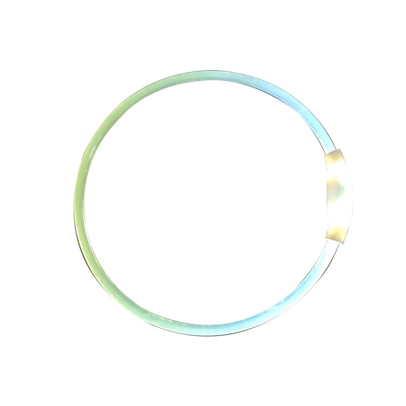 Hundehalsband Leuchtendes Hunde-Erdzaun-Empfängerhalsband Schneidbares Hunde-Halsband Anti-Verlust USB-Ladefunktion