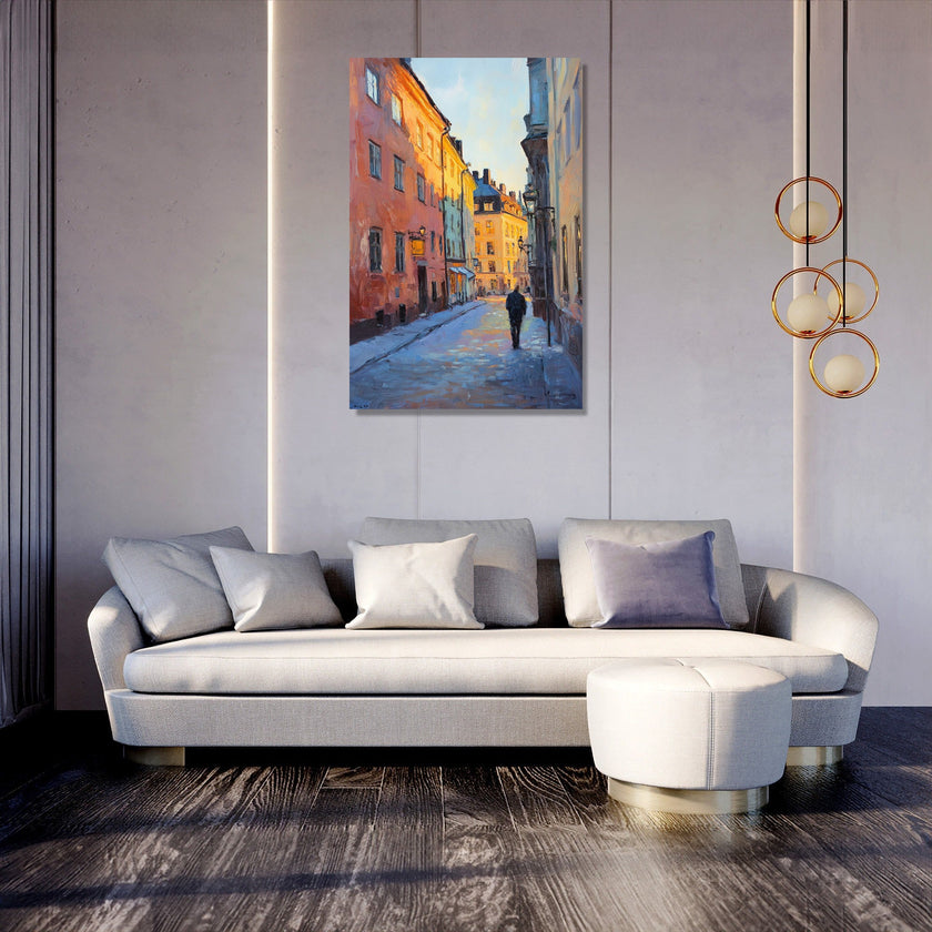 Gamla Stan Golden Canvas