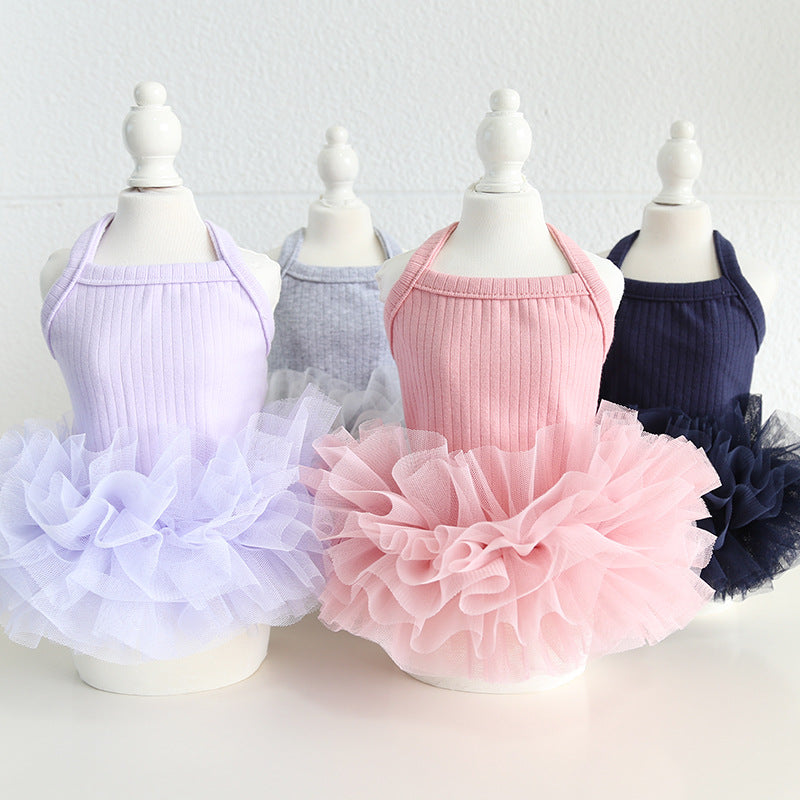 Dog Cat Pet Elegant Ballet Pettiskirt