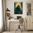 Gorilla Gaze Canvas