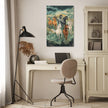 Lucky Running 7 Horses Canvas