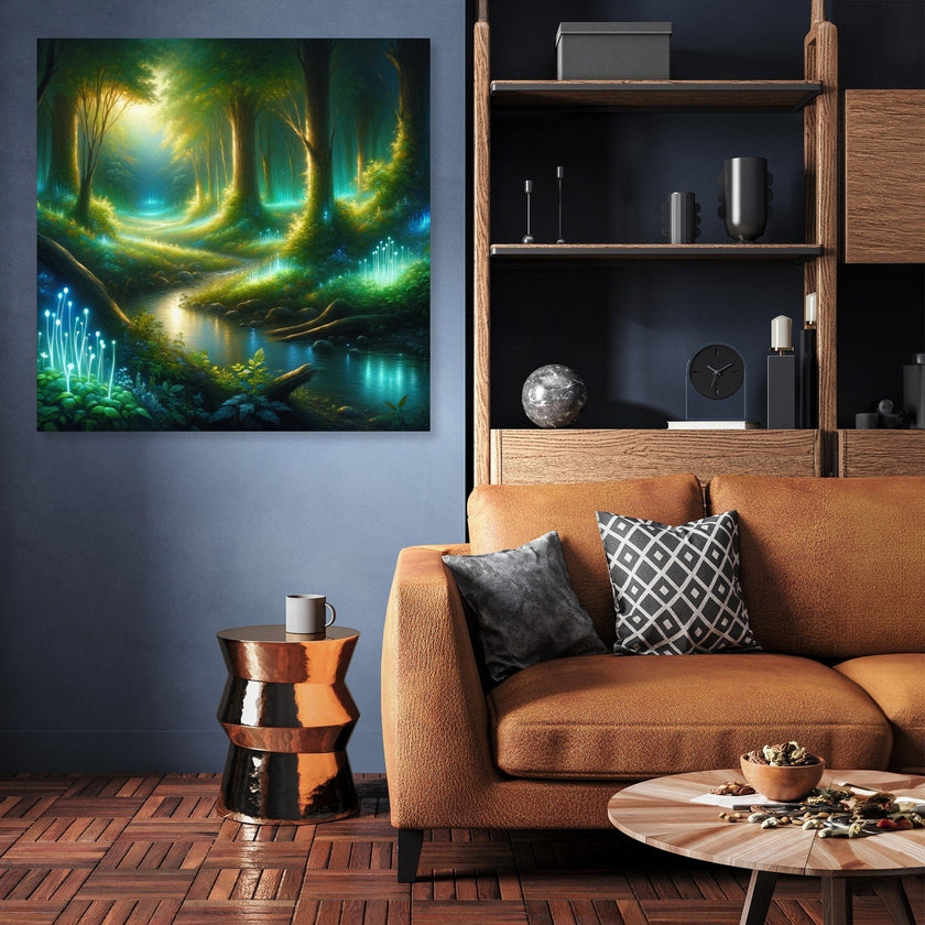 Enchanted Glade Forest Canvas