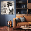 Vintage Flapper Canvas