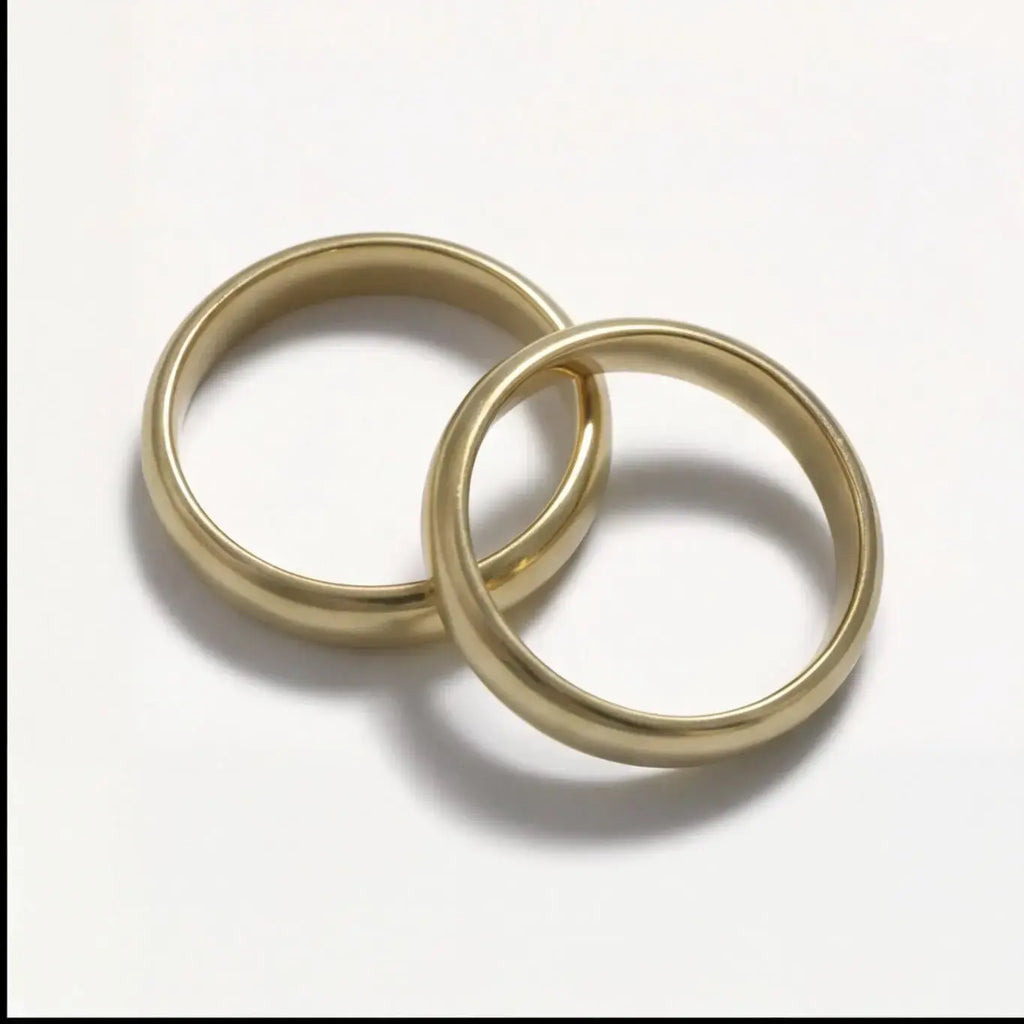 4mm Gold Wedding Band – Classic Orion – 9ct/14ct/18ct Gold