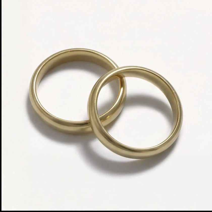 4mm Gold Wedding Band – Classic Orion – 9ct/14ct/18ct Gold