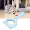 Cepillo para mascotas de doble cara, peine de masaje para muda, limpieza rápida, mango cómodo para gatos, perros y mascotas