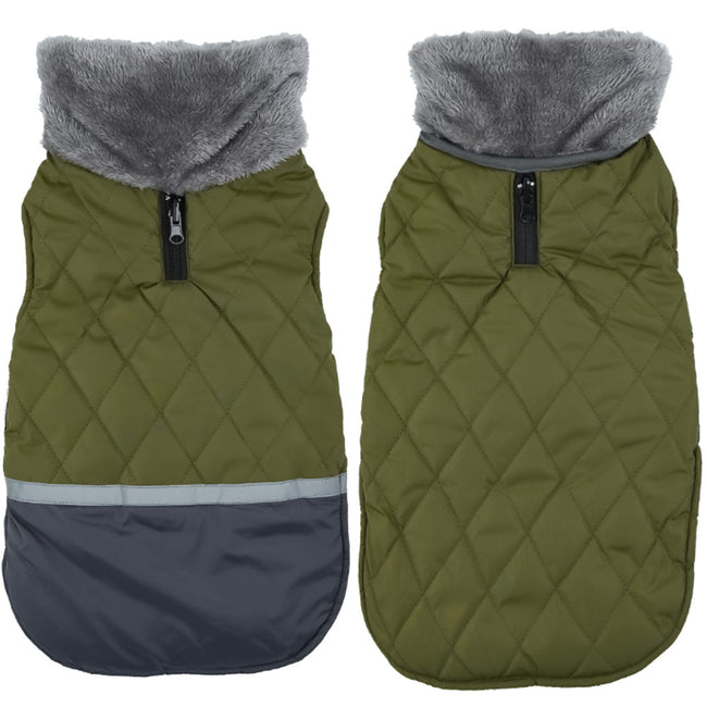 Plush Lapel Pet Clothes Double-sided