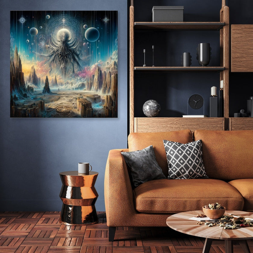 Nyarlathotep's Descent Canvas