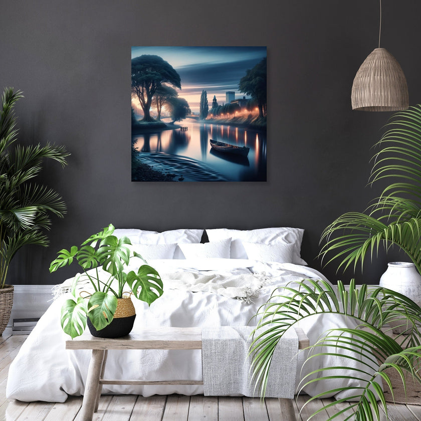 Belfast Whispers of the Lagan Canvas