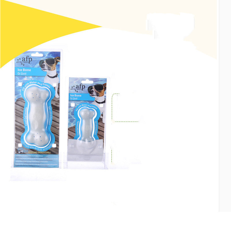 Relieve The Heat And Cool Down The Ice Bone Dog Toy