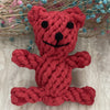 Handgestrickter Weihnachtsanzug Haustier-Zahnpflegestock