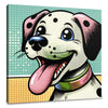 Playful Pup Canvas