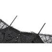 Dark in Love Morgana Gothic Off-Shoulder Lace Hem Dress