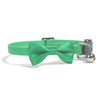 Pet Bow Collar Nylon Ribbon Multi-color Adjustable With Bell Pet Decorations