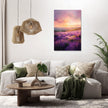 Lavender Sunrise Serenity Canvas