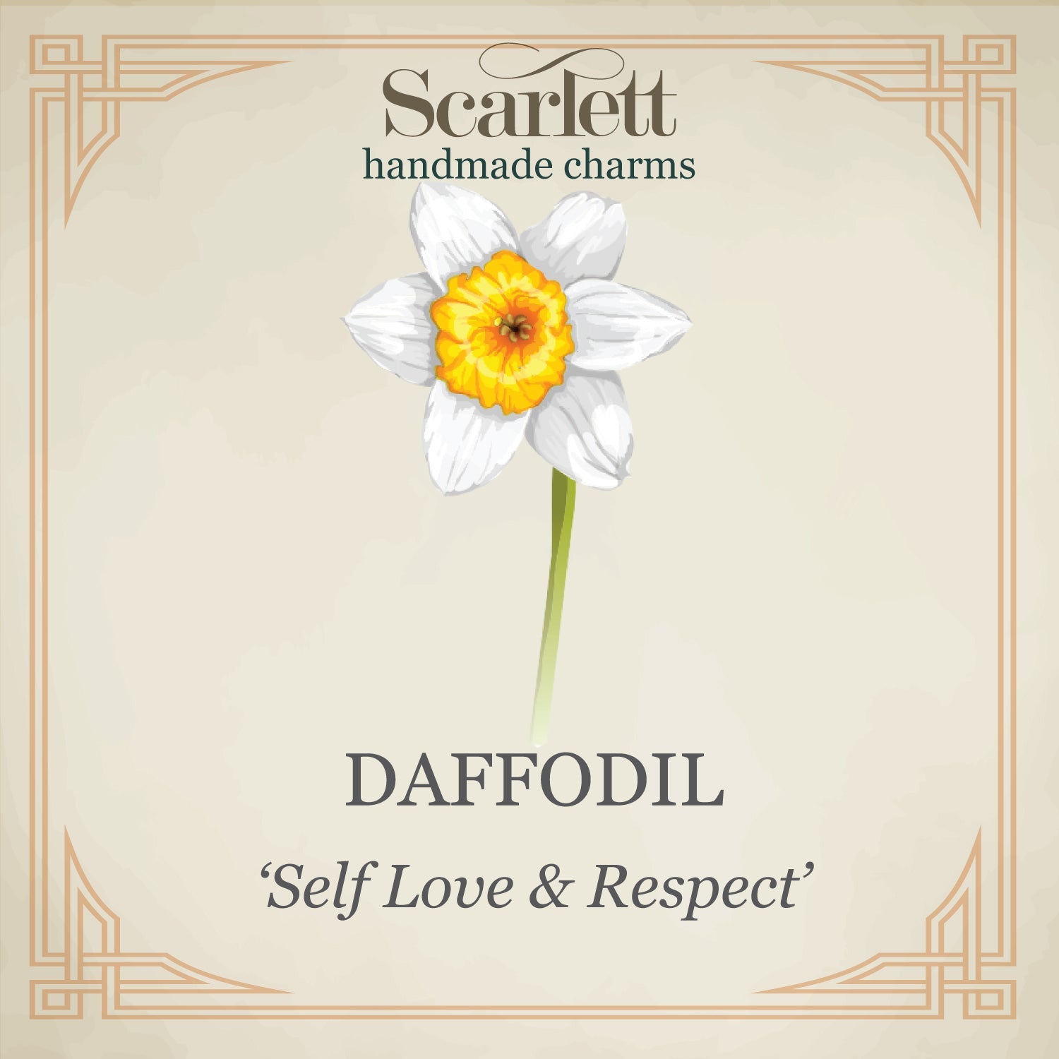 Daffodil Gold Vermeil Silver Studs