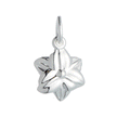 Osterglocken-Blume Silber & Massivgold Charm