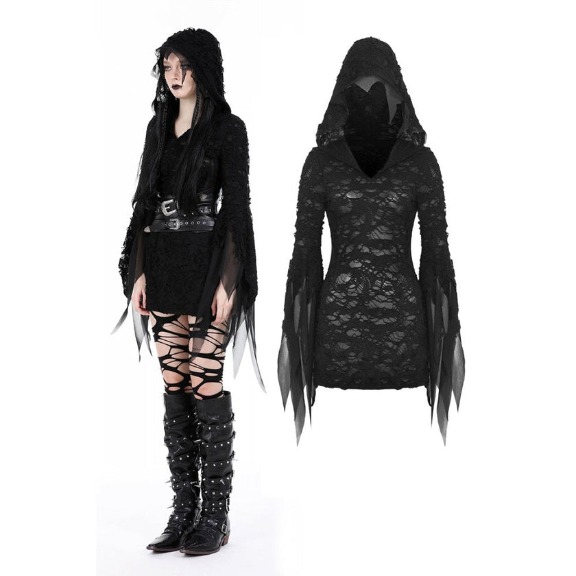 Dark in Love Hattie Hooded Dress