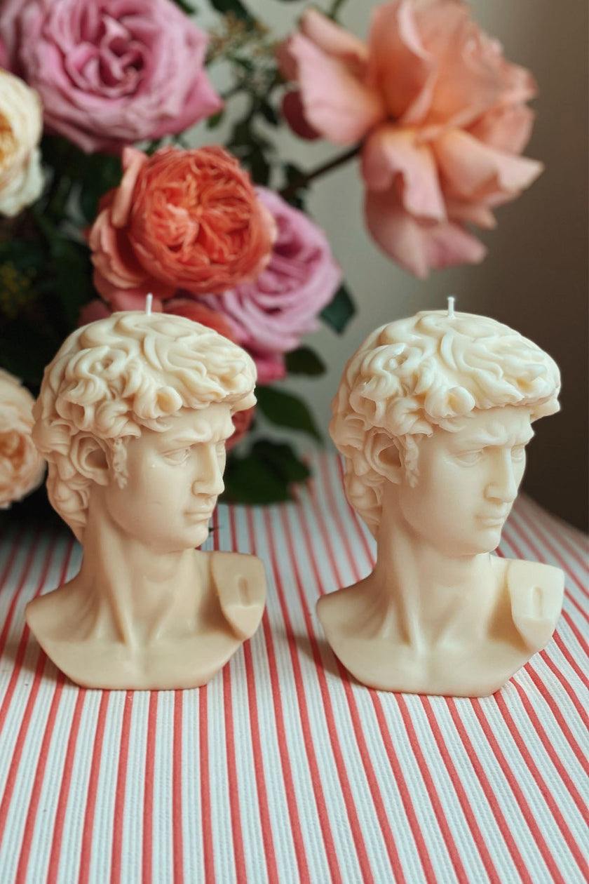 Vela perfumada busto David