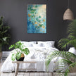 Illuminated Clover Canvas
