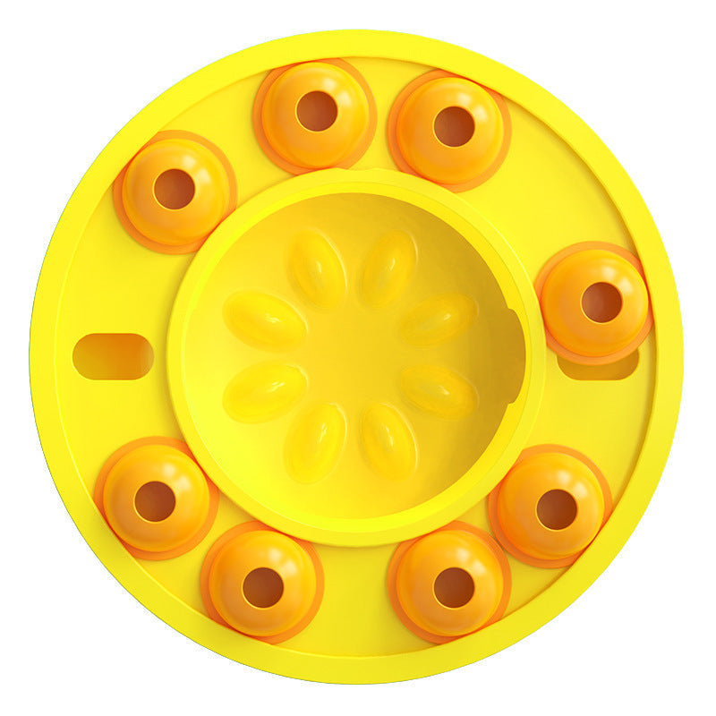 Dog Pets Puzzle Toys Slow Feeder Interactive Increase Puppy IQ Food Dispenser Slowly Eating NonSlip Bowl Pet Dogs Training Game Pet Supplies