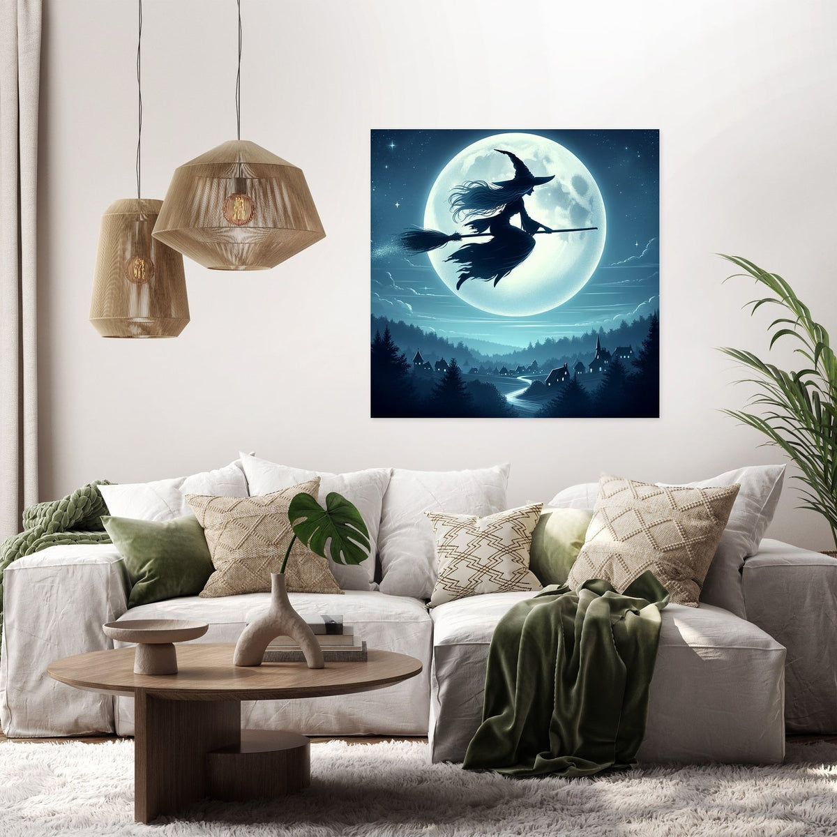 Twilight Witch Canvas