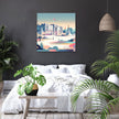 Modern Buckingham Palace Canvas