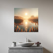 Marshland Sunrise Canvas