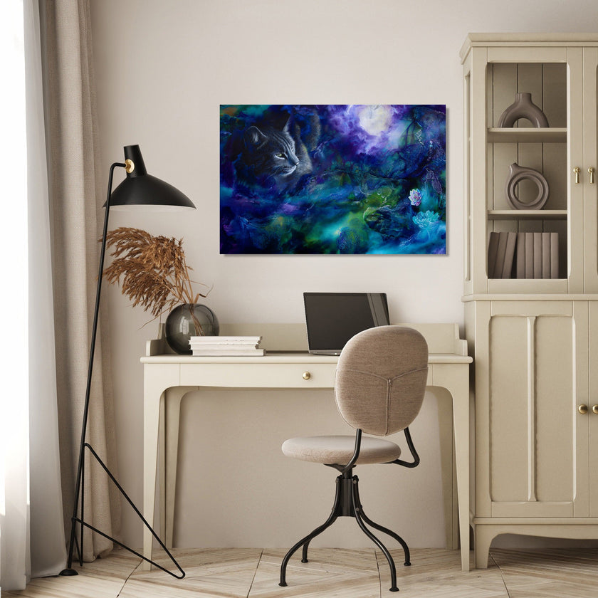 Dreaming Cat Canvas