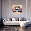 Classic Muscle Car Canvas