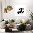 Joyful Sausage Dog Canvas