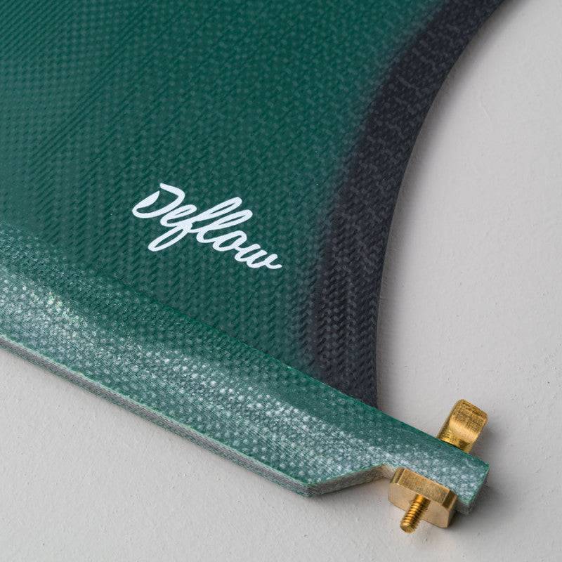 Deflow Cream Longboard Surfboard Finne