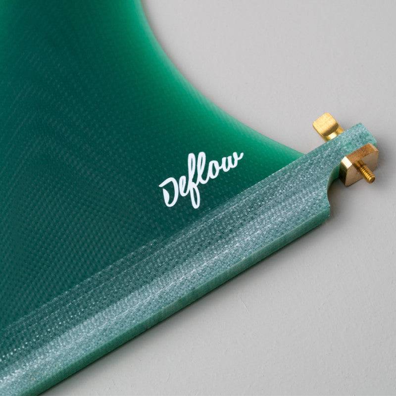 Deflow Cream Longboard Surfboard Finne