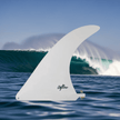 Deflow Cream Longboard Surfboard Finne