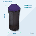 Universal Deluxe Pushchair Footmuff / Cosy Toes - Fits All Pushchairs / Prams And Buggies