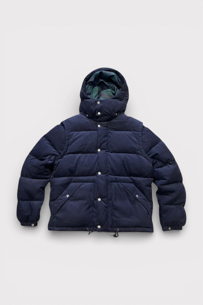 Polo Ralph Lauren Blue Corduroy 2-in-1 Jacket & Gilet – Tartan Lined