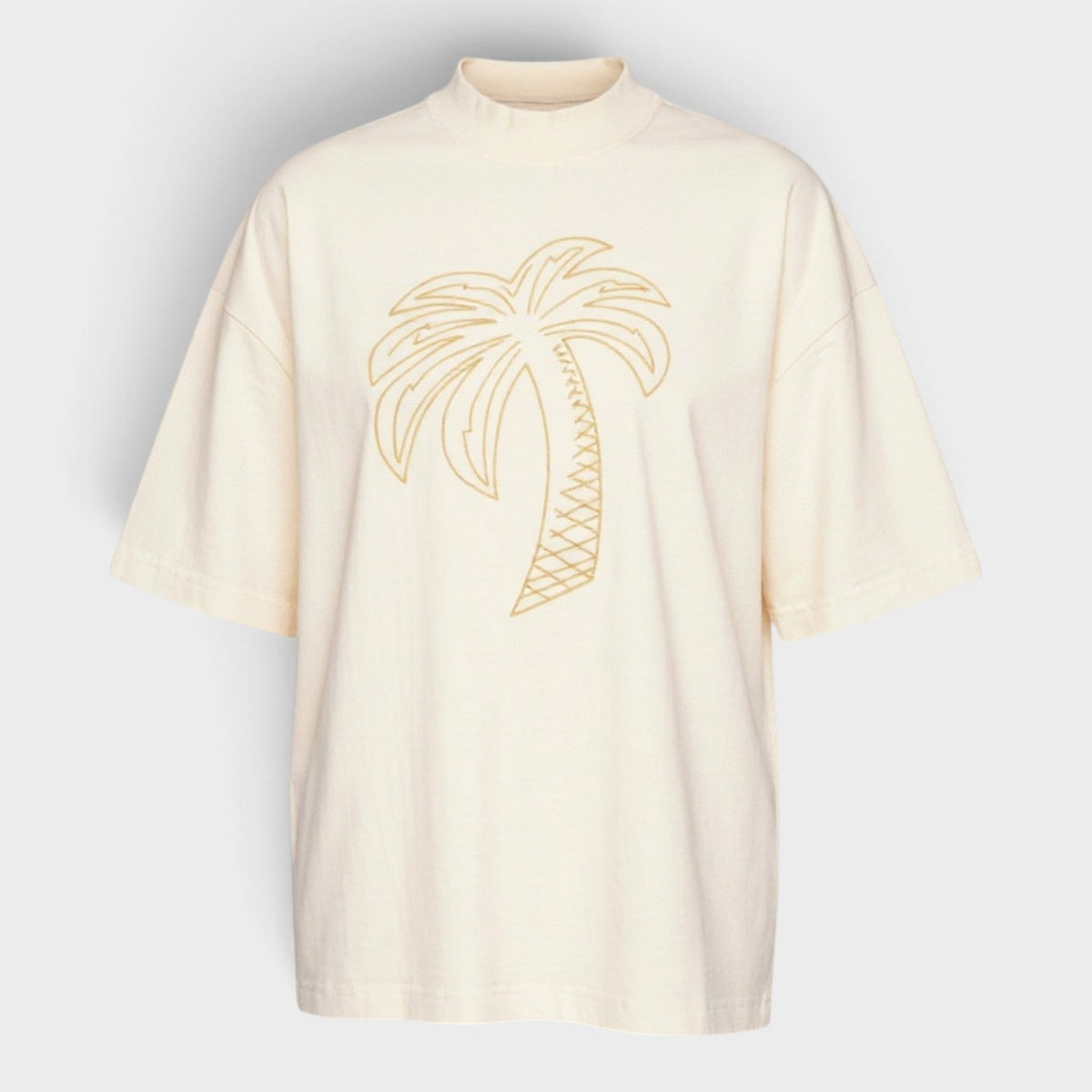 Palm Loose Tee White