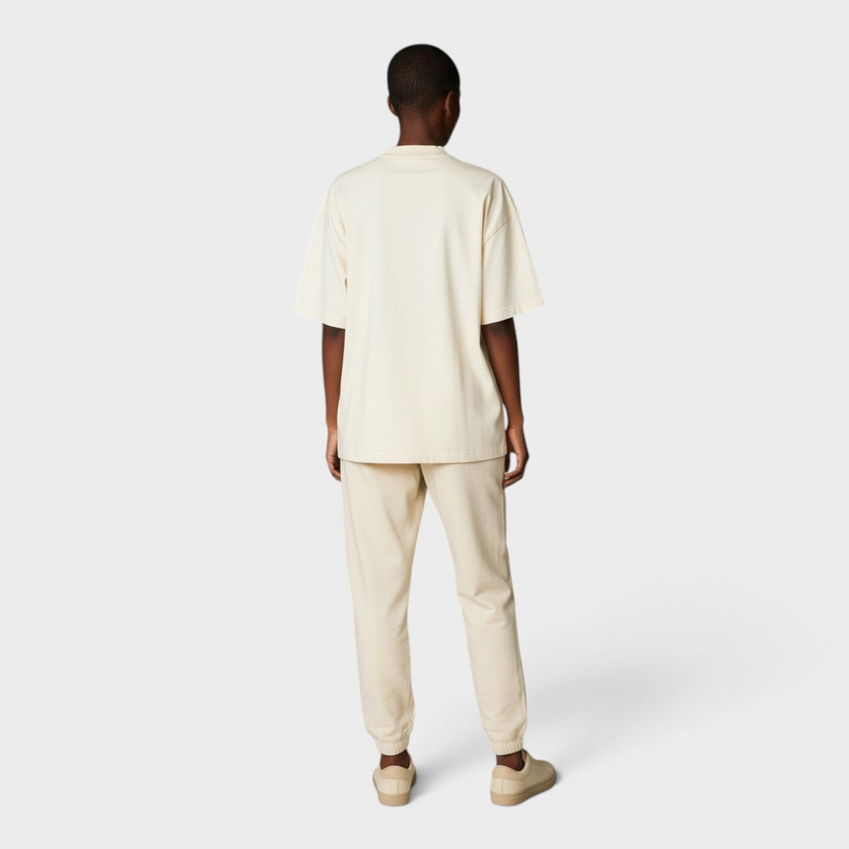 Palm Loose Tee White