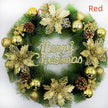 Christmas Wreath Door Hanging Decorations Festive Ornaments
