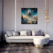 Nyarlathotep's Descent Canvas