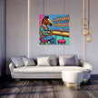 Retro Horse Bar Canvas