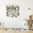 Monster Village Canvas