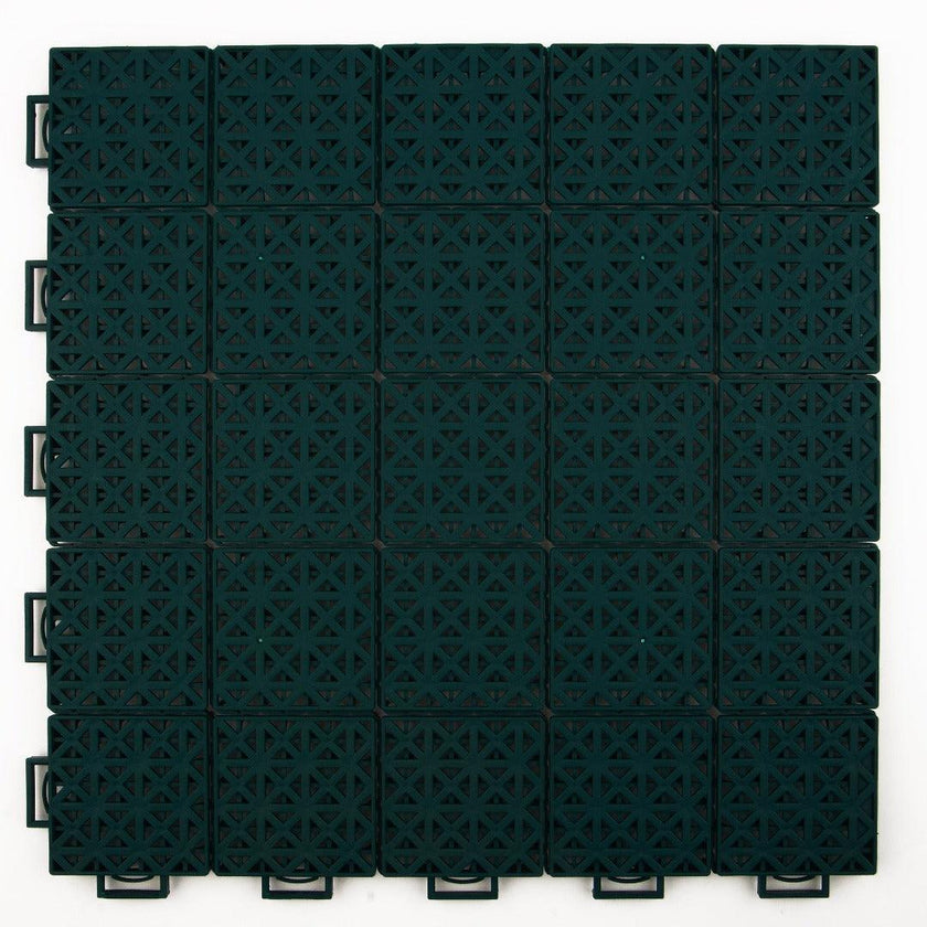 Singles Tennis Court System with Court Markings